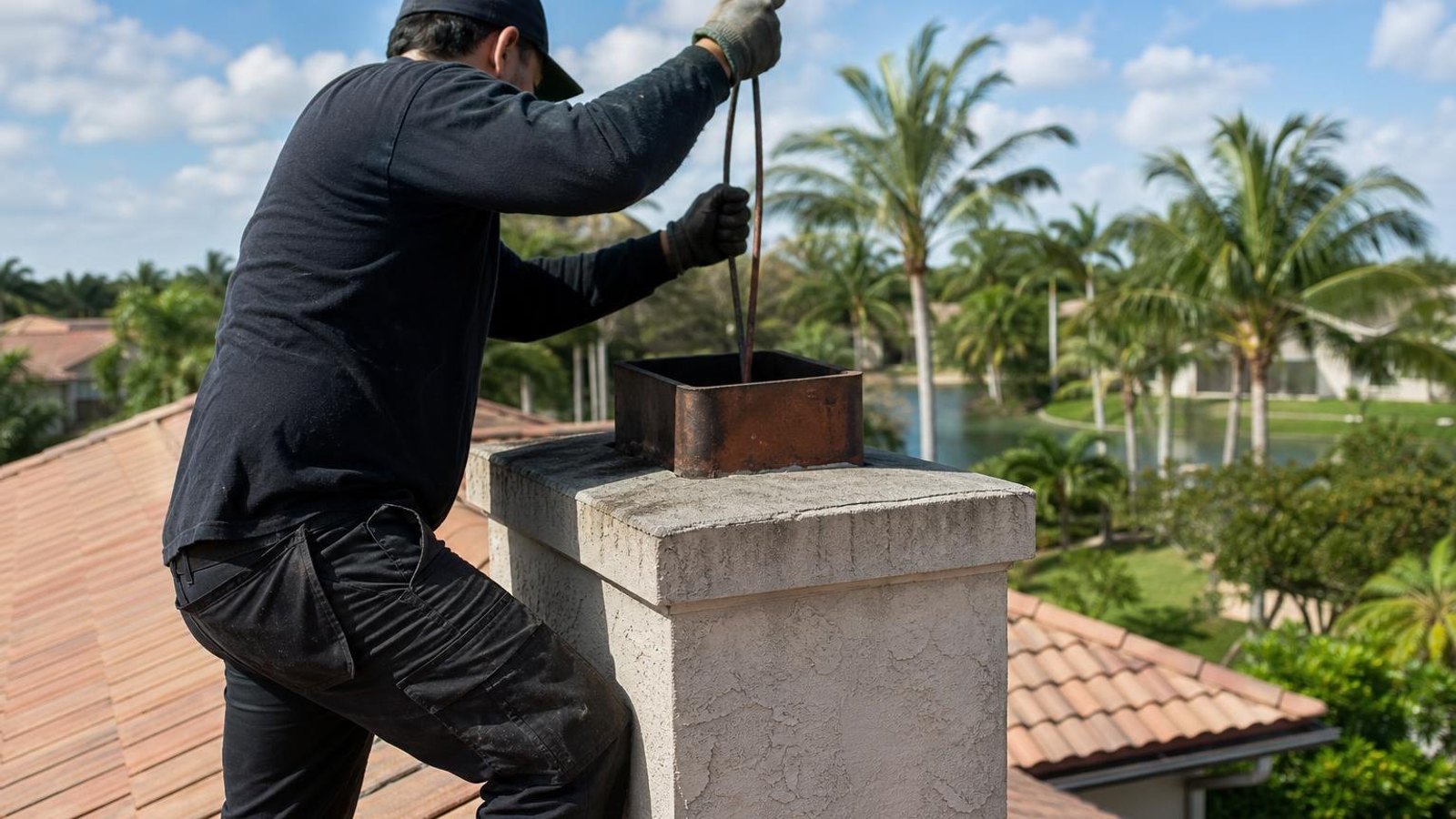 Practical chimney sweep & inspection in Jupiter